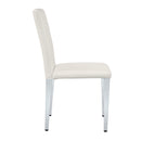 Dining Chairs With Ergonomic Buckle Backrest For Home