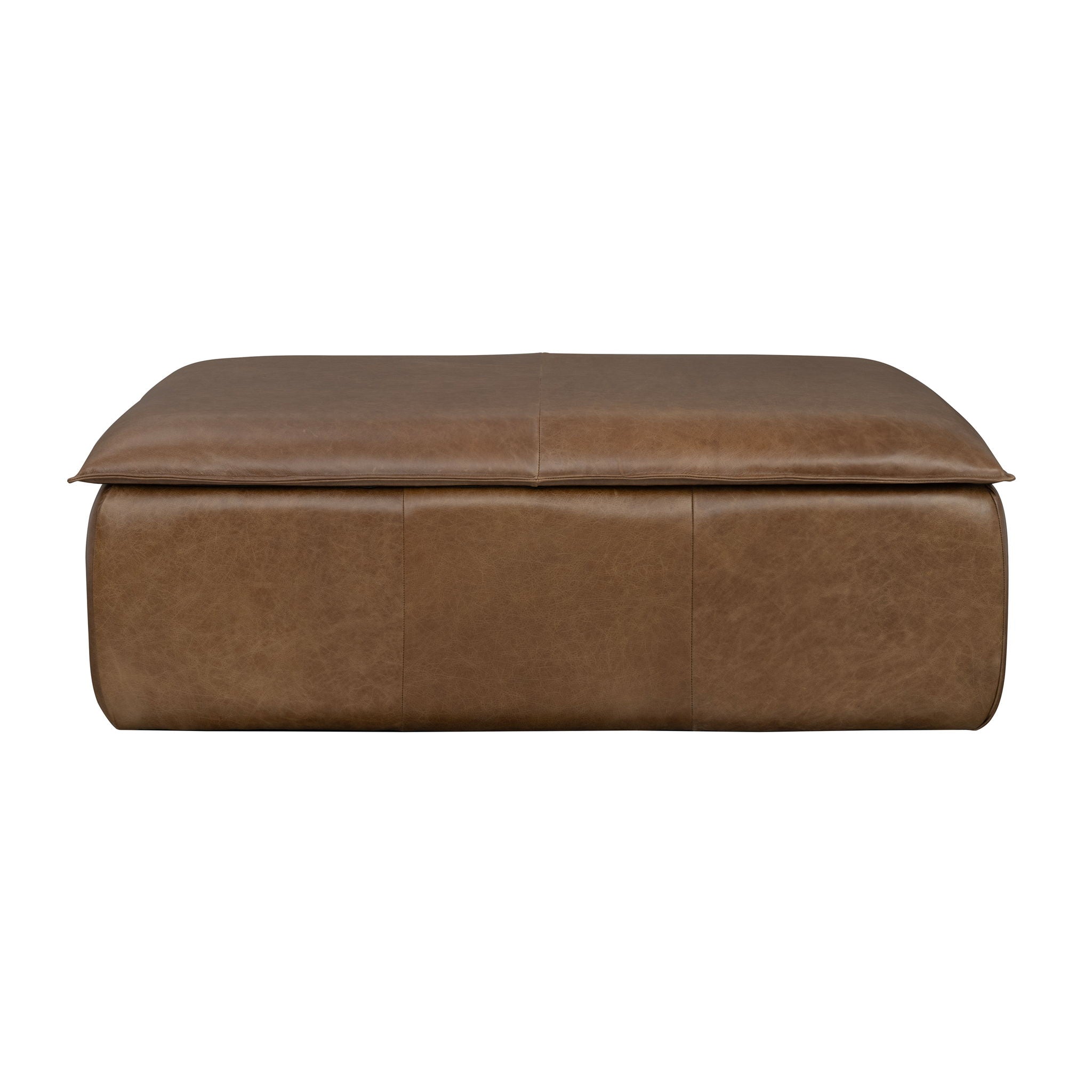 Crawford - Leather Rectangular Storage Ottoman