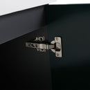 Contemporary Freestanding Bathroom Vanity With Resin Sink & Soft-Close Cabinet Doors