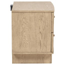 Kailani - 2-Drawer Nightstand Bedside Table - Beige Oak