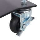 Heavy Duty Steel Vehicle Dollies With Brakes, 2500Lbs Capacity