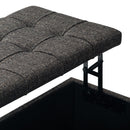 Harrison - Upholstered Coffee Table Storage Ottoman