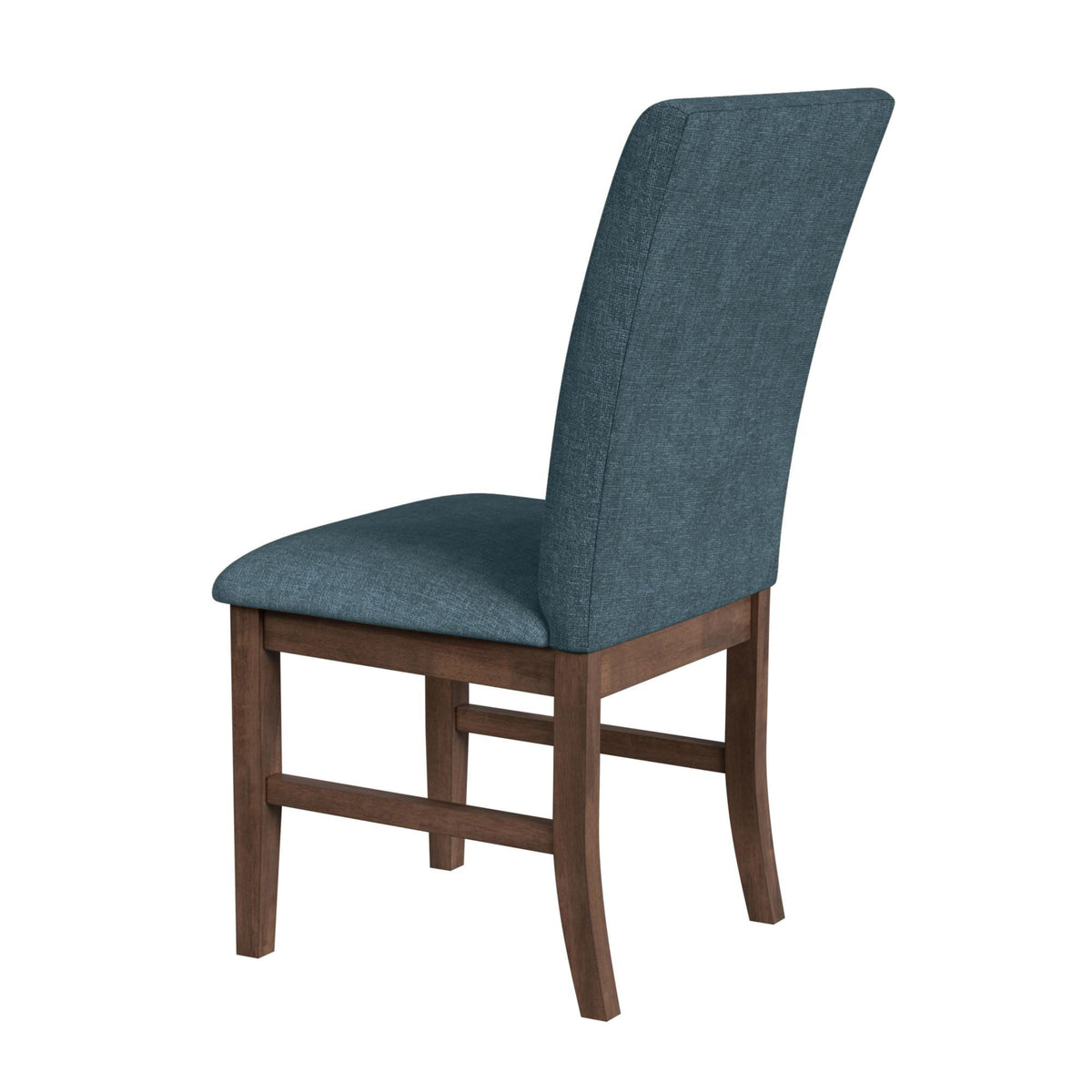 Santa Barbara Fabric Dining Side Chair (Set of 2) in Blue by Elements International, view 23
