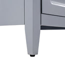 Modern Bathroom Vanity With Sink, Functional Drawer, Soft- Closing Door