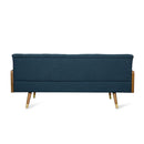Aidan - Mid Century Modern Tufted Fabric Sofa