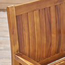 Amethyst - Outdoor Dining Chair With Slat Design (Set of 2) - Natural