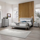 Cleo - Nightstand - Gray Boucle