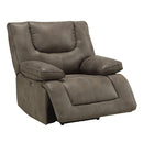 Harumi - Power Motion Recliner With USB - Gray Fabric