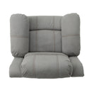 Wide Manual Glider Standard Recliner - Gray