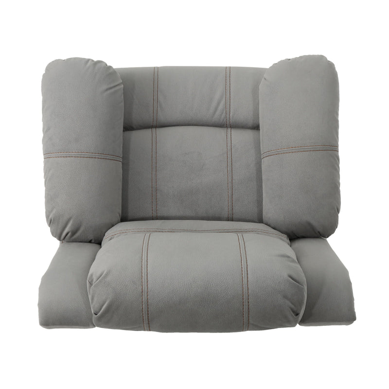 Wide - Manual Glider Standard Recliner - Gray