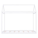 Wooden House Shaped Bed