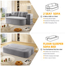Convertible Floor Sofa Bed With Multi Functional Blanket
