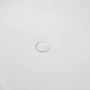 Solid Surface Soaking Freestanding Bathtub For Bathroom - Matte White