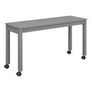 Loft Bed With Retractable Writing Desk And 4 Drawers, With Lateral Portable Desk And Shelves