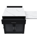 Expandable Kitchen Island With Power Outlet