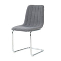 Modern Dining Chair With Metal Legs