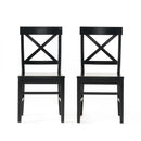 Plethora - Dining Chair With X Shaped Back (Set of 2)