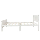 Platform Bed Frame Mattress Foundation Sleigh Bed With Headboard / Footboard / Wood Slat Suppor