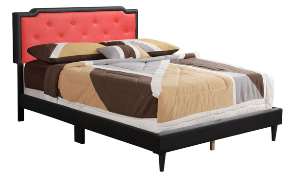 Deb - G1120-QB-UP Queen Bed (All in One Box) - Black