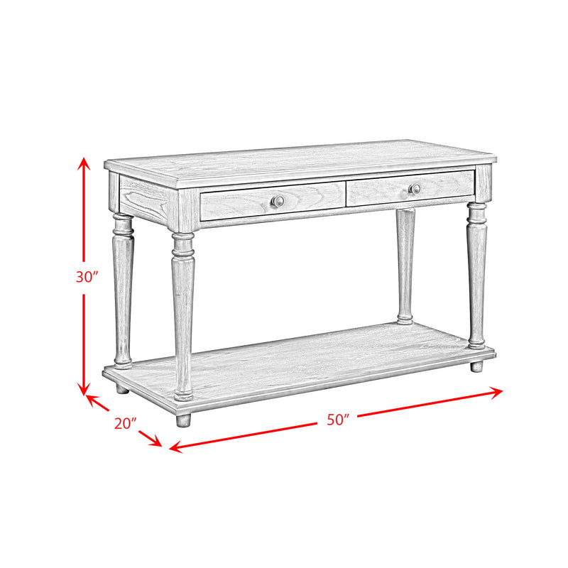 Kings Court - Sofa Table - Gray