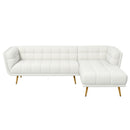 Addison - L Shape Sectional Sofa Tufted