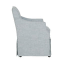 London - Upholstered Skirted Dining Arm Chair