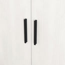 Freestanding Wooden Shoe Cabinet, 4 Tier Organizer With Drawer