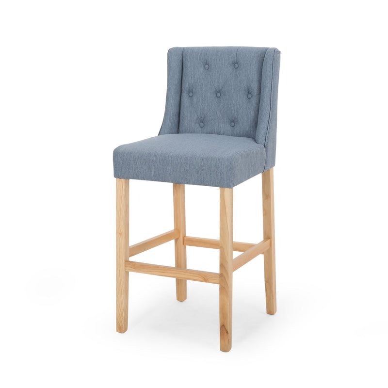 Ethereon - Tufted Counter Stool (Set of 2)