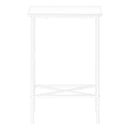 Accent Side Table, Narrow, Small, 2 Tier, Contemporary & Modern