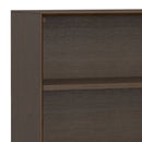 Banting - Low Wide Bookcase - Walnut Brown