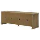 Adina - 70" TV Stand Media Console - Distressed Light Brown