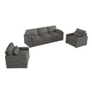 Cloud Sofa Set Couch For Living Room - Gray