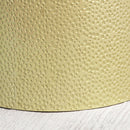 Modern Round Accent Table With Hammered Surface