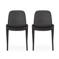 Outdoor Stacking Dining Side Chair (Set of 2)
