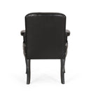 French Country Style Dining Chair With Nailhead Trim