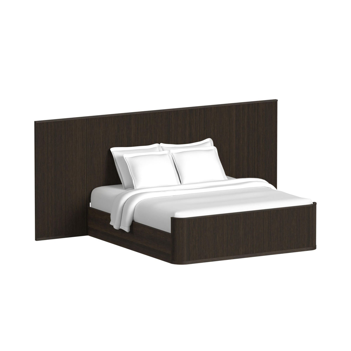Sylvie Wall Bed in Dark Brown by Elements International
