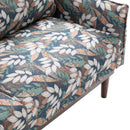 2 Seater Loveseat Sofa With Spacious Seating Area