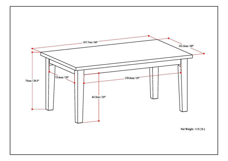 Eastwood - Handcrafted Dining Table