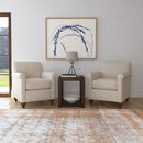 Stella - Chair - Light Gray - Atlantic Fine Furniture Inc