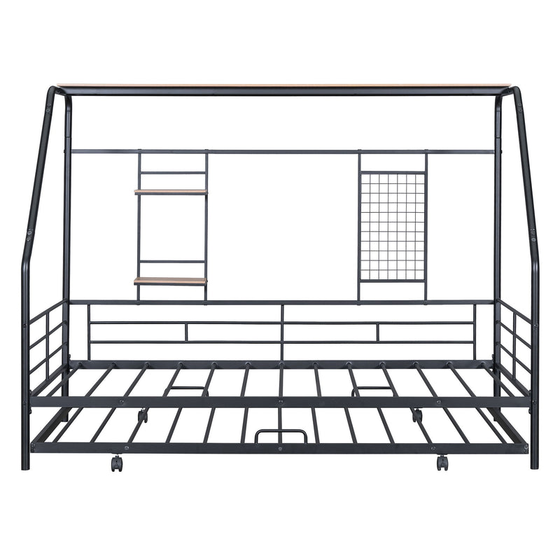 Playhouse Design Bed With Trundle