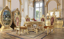 Bernadette - Dining Table - Gold Finish - 32" - Atlantic Fine Furniture Inc