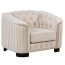 Upholstered Accent Sofa Chair With Removable Cushion