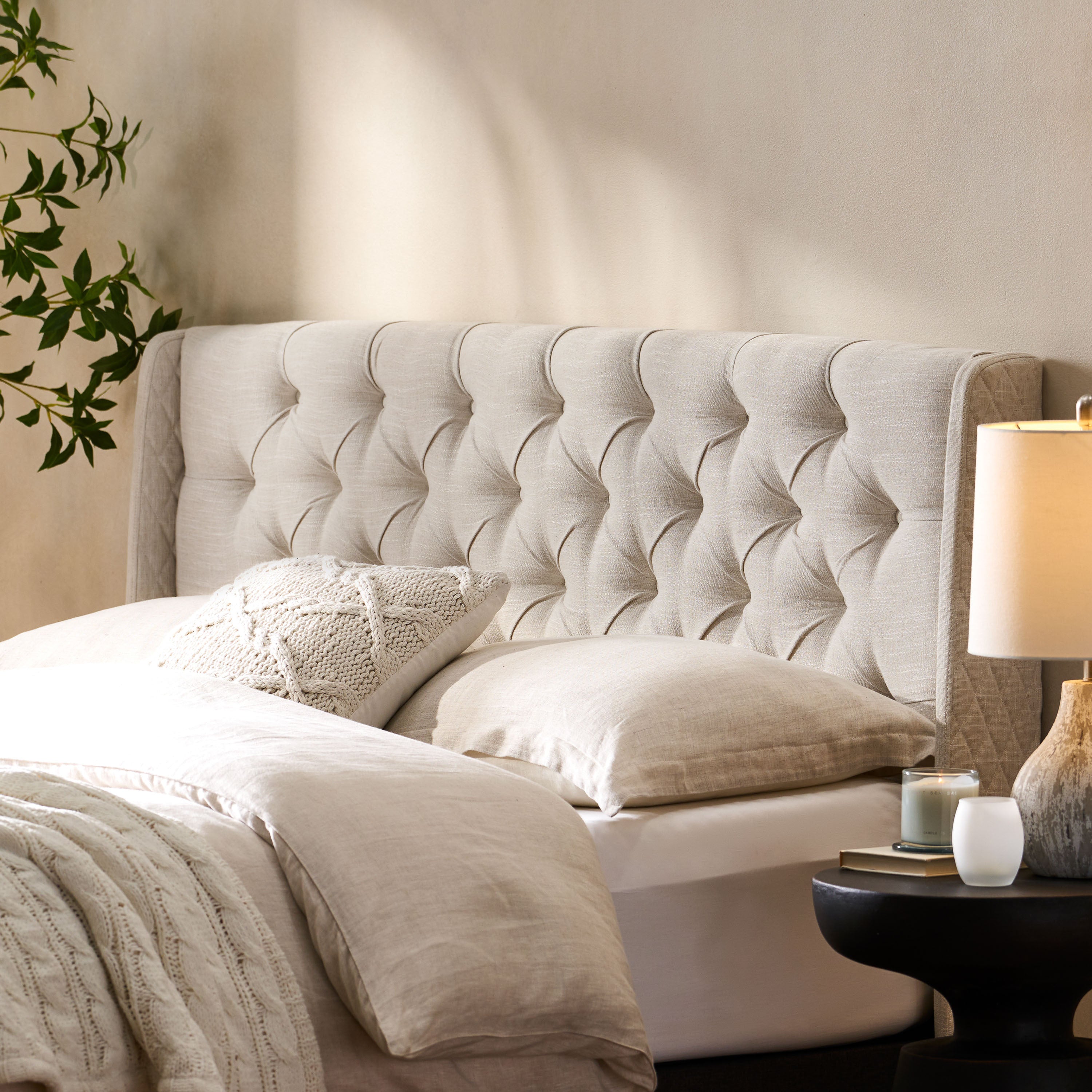 LIDIA WING HEADBOARD - Atlantic Fine Furniture Melbourne FL