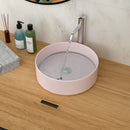 Elegant Ceramic Vessel Bathroom Sink With Stain Resistant Finish