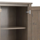 Ela - Medium TV Stand - Smoky Brown