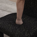 Armless Curved Back Accent Chairs