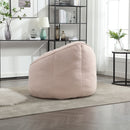 Bedding Bean Bag Sofa Chair High Pressure Foam With Footrest