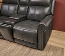 Alexander - Power Reclining Loveseat With Console, Power Headrest & Lumbar