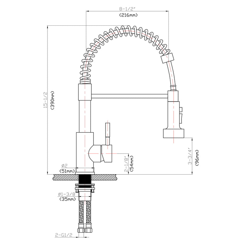 Drop In Workstation Sink Topmount Single Bowl With Pull Out Faucet And Soap Dispenser - Gunmetal Black