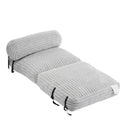 Latina - Indoor Foldbable Bean Bag Lounge Chair - Light Gray